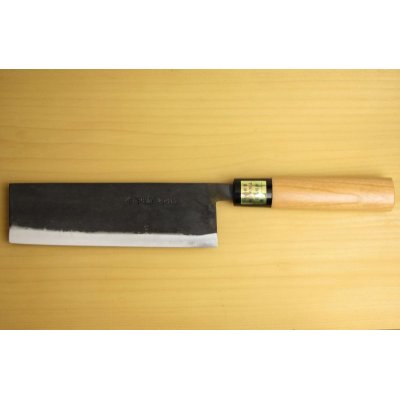Photo2: Kitchen Knives (Aogami Super Series) Nakiri 165mm /Moritaka Hamono /double bevel