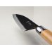 Photo3: Kitchen Knives (Aogami #2 Series) Small Santoku 130mm/Moritaka Hamono /double bevel (3)