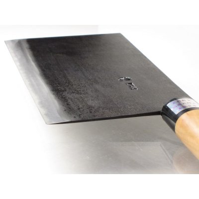 Photo3: Kitchen Knives (Aogami #2 Series) Chinese Cleaver 220mm/Moritaka Hamono /double bevel