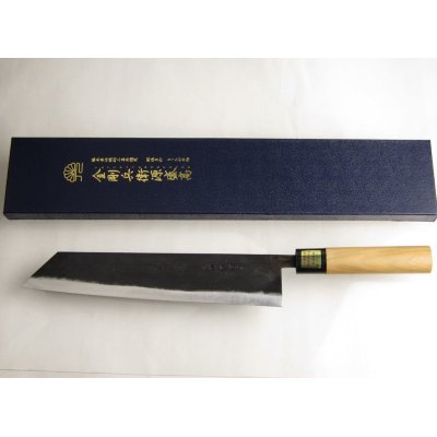 Photo4: Kitchen Knives (Aogami Super Series) Kiritsuke 240mm/Moritaka Hamono /double bevel