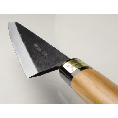Photo3: Kitchen Knives (Aogami Super Series) Honesuki 150mm/Moritaka Hamono /double bevel