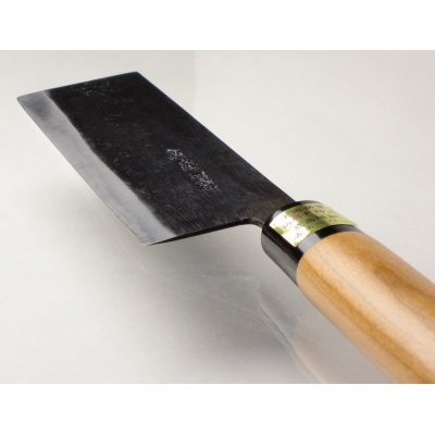 Photo3: Kitchen Knives (Aogami Super Series) Nakiri 150mm /Moritaka Hamono /double bevel