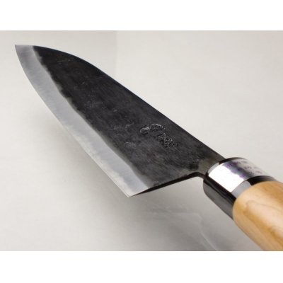 Photo4: Kitchen Knives (Aogami #2 Series) Gyuto 210mm /Moritaka Hamono /double bevel