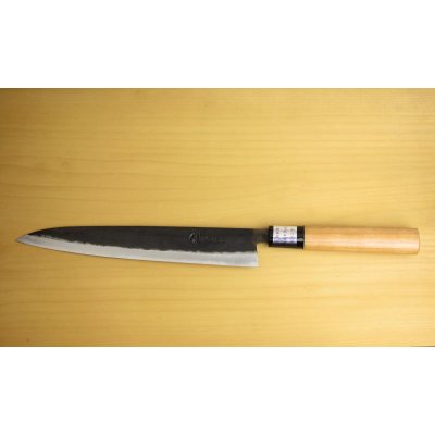 Photo2: Kitchen Knives (Aogami #2 Series) Yanagiba 210mm/Moritaka Hamono /double bevel