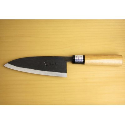 Photo2: Kitchen Knives (Aogami #2 Series) Deba 165mm /Moritaka Hamono /double bevel