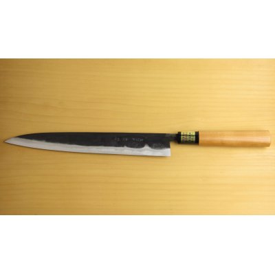 Photo2: Kitchen Knives (Aogami Super Series) Yanagiba 210mm/Moritaka Hamono /double bevel