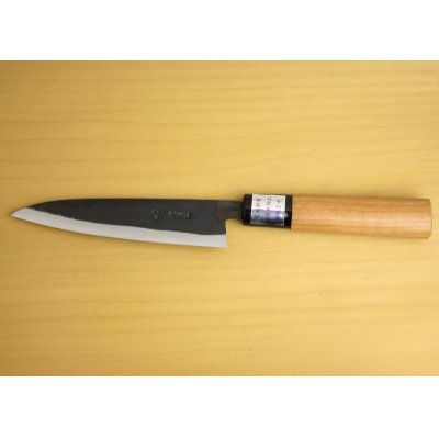 Photo2: Kitchen Knives (Aogami #2 Series) Petit 130mm /Moritaka Hamono /double bevel