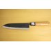 Photo2: Kitchen Knives (Aogami #2 Series) Santoku 185mm/Moritaka Hamono /double bevel (2)