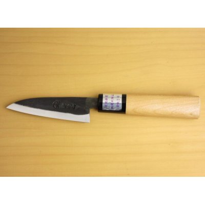 Photo2: Kitchen Knives (Aogami #2 Series) Petit 90mm /Moritaka Hamono /double bevel