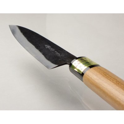 Photo3: Kitchen Knives (Aogami Super Series) Petit 130mm/Moritaka Hamono /double bevel