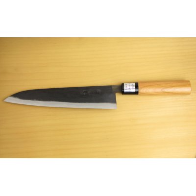 Photo2: Kitchen Knives (Aogami #2 Series) Gyuto 210mm /Moritaka Hamono /double bevel