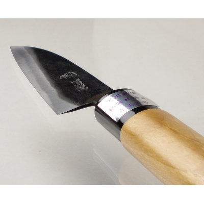 Photo3: Kitchen Knives (Aogami #2 Series) Petit 90mm /Moritaka Hamono /double bevel