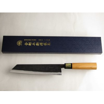 Photo4: Kitchen Knives (Aogami Super Series) Kiritsuke 210mm/Moritaka Hamono /double bevel