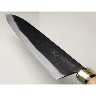 Photo3: Kitchen Knives (Aogami Super Series) Yanagiba 240mm/Moritaka Hamono /double bevel