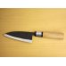Photo2: Kitchen Knives (Aogami #2 Series) Kodeba 110mm/Moritaka Hamono /double bevel (2)