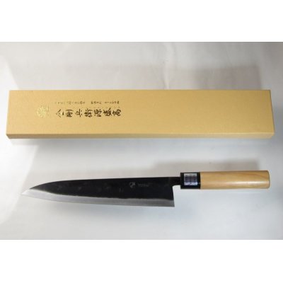 Photo3: Kitchen Knives (Aogami #2 Series) Gyuto 240mm /Moritaka Hamono /double bevel