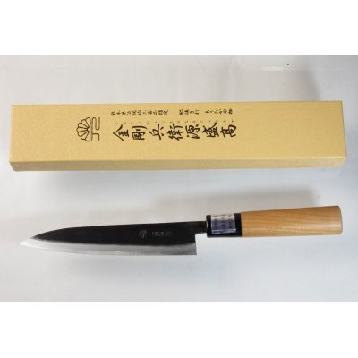 Photo3: Kitchen Knives (Aogami #2 Series) Petit 150mm /Moritaka Hamono /double bevel