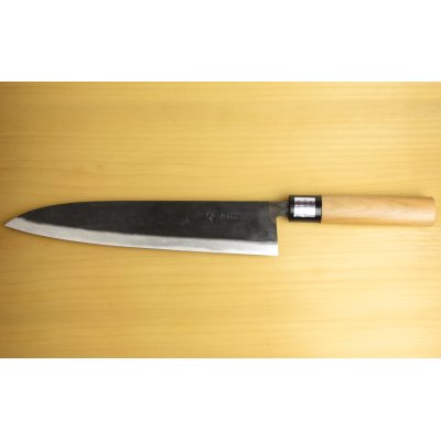 Photo2: Kitchen Knives (Aogami #2 Series) Gyuto 270mm /Moritaka Hamono /double bevel