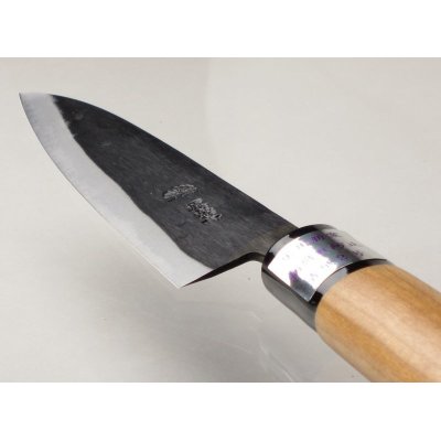 Photo3: Kitchen Knives (Aogami #2 Series) Petit 130mm /Moritaka Hamono /double bevel
