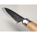 Photo3: Kitchen Knives (Aogami #2 Series) Petit 130mm /Moritaka Hamono /double bevel (3)