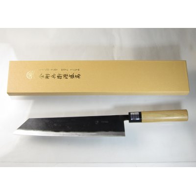 Photo4: Kitchen Knives (Aogami #2 Series) Kiritsuke 270mm /Moritaka Hamono /double bevel