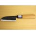 Photo2: Kitchen Knives (Aogami #2 Series) Kawamuki 95mm/Moritaka Hamono /double bevel /EK-095 (2)