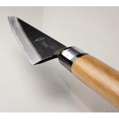 Photo3: Kitchen Knives (Aogami #2 Series) Honesuki 150mm/Moritaka Hamono /double bevel