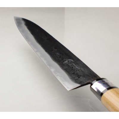 Photo4: Kitchen Knives (Aogami #2 Series) Yanagiba 240mm/Moritaka Hamono /double bevel