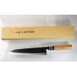 Photo3: Kitchen Knives (Aogami #2 Series) Gyuto 210mm /Moritaka Hamono /double bevel (3)