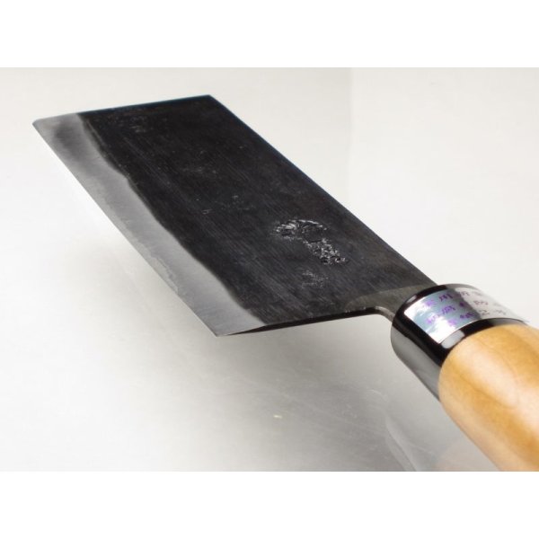 Photo2: Kitchen Knives (Aogami #2 Series) Nakiri 165mm/Moritaka Hamono /double bevel (2)