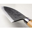 Photo3: Kitchen Knives (Aogami #2 Series) Deba 180mm /Moritaka Hamono /double bevel (3)
