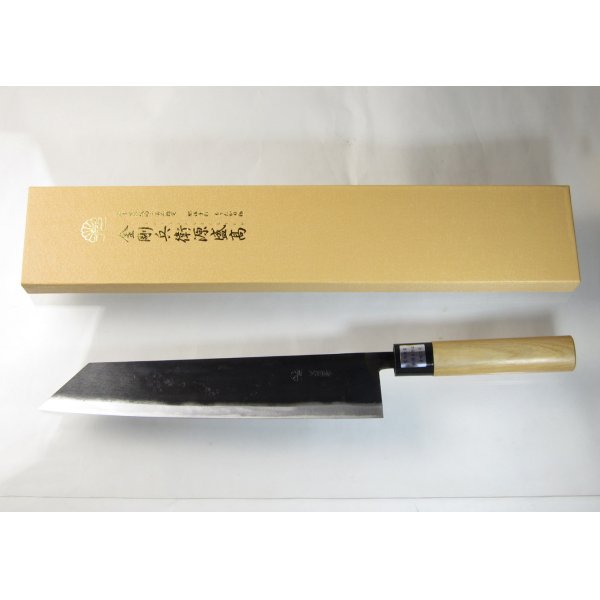 Photo4: Kitchen Knives (Aogami #2 Series) Kiritsuke 270mm /Moritaka Hamono /double bevel (4)